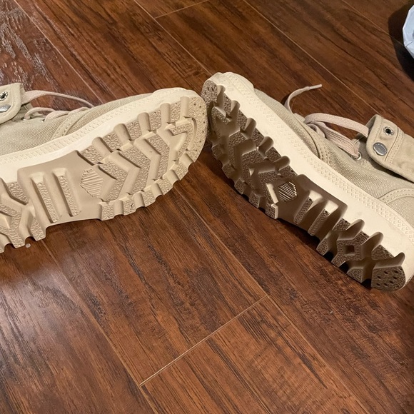 Canvas linen combat boot - Picture 3 of 4